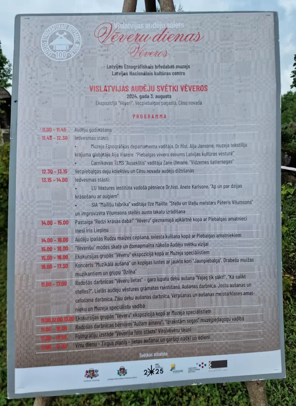 Vēveru dienas Piebalgā 2024